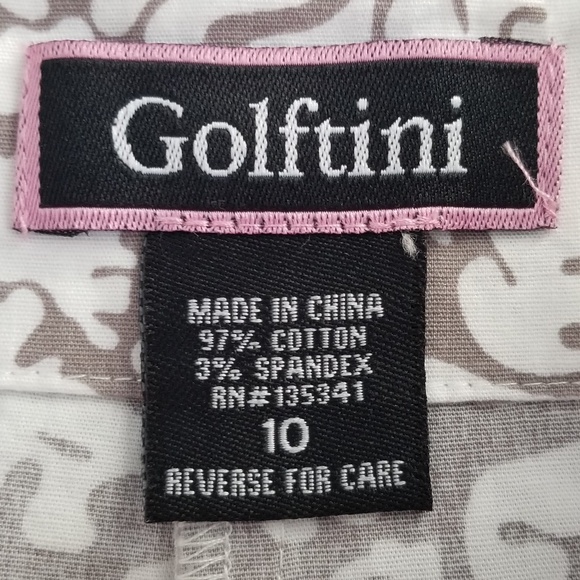 Golftini Dreamer Stretch Cotton Performance Golf Skort Size: 10 - Picture 9 of 10